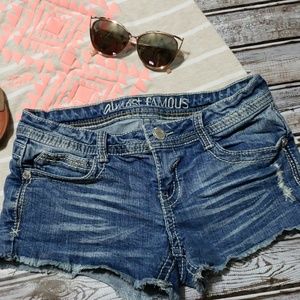 Almost Famous Shorts - Distressed Denim Shorts Sz.3 Almost Famous Almost Famous Shorts - Distressed Denim Shorts Sz.3 Almost Famous